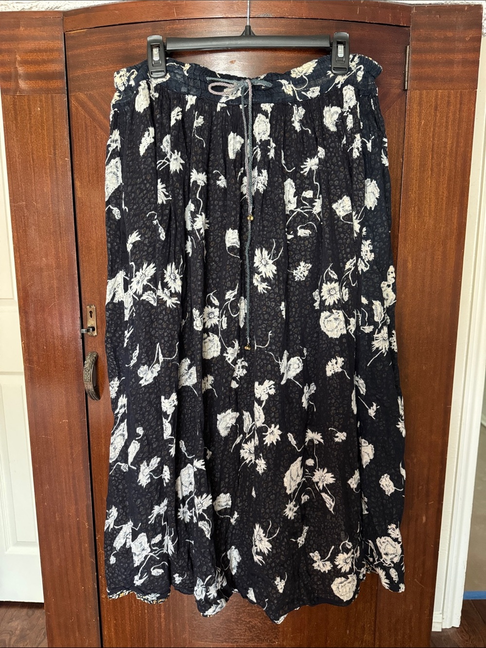 Reversible Floral Maxi Skirt
